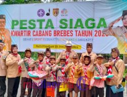 SDN Taraban 01 Mendapat kehormatan Sebagai Petugas Pesta Siaga Kwarcab  Brebes 2025