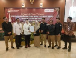 Hj Paramitha Widya Kusuma-wurja Ditetapkan Sebagai Bupati dan Wakil Bupati Terpilih Brebes