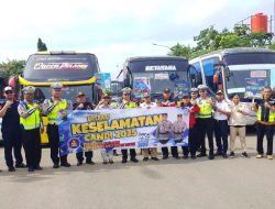 Polantas Hadir Gelar Rampcheck di Terminal Tanjung Brebes