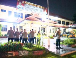 Polres Brebes Siagakan Personel Gabungan untuk Antisipasi Gangguan Keamanan Malam Minggu
