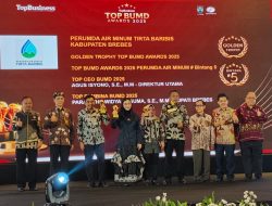 Perumda Air Minum Tirta Baribis Brebes Raih Tiga Penghargaan di TOP BUMD Awards 2025