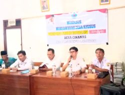 Desa Cinanas Siap Wujudkan Koperasi Merah Putih, Bentuk Komitmen Terhadap Program Presiden Prabowo
