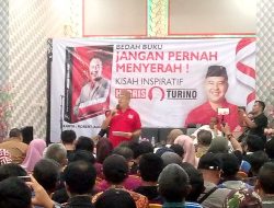Politisi Asal Jateng, Dr. Harris Turino, Luncurkan Buku Motivasi “Jangan Pernah Menyerah!”