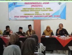 Pemerintah Desa Taraban Gelar Musdes Bahas RKPDes Tahun 2026 dan Ketahanan Pangan