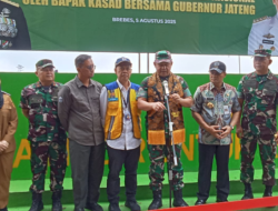KSAD Resmikan Sistem Irigasi Pertanian di Brebes, Petani Desa Legok Kini Bisa Panen Tiga Kali Setahun