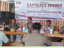 Polres Brebes Gelar Silaturahmi dengan Forum Wartawan, Perkuat Sinergi untuk Kondusifitas Daerah