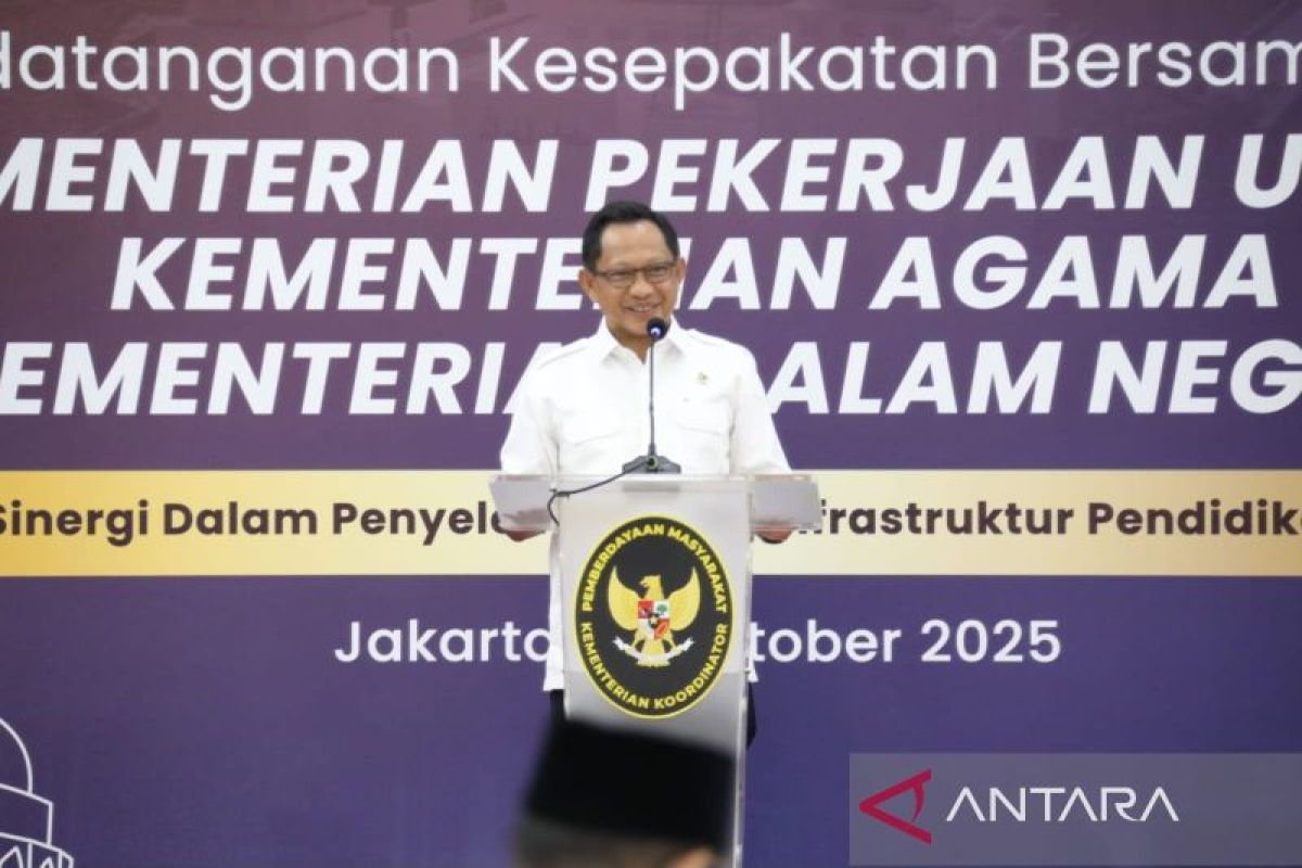 Mendagri teken MoU tegaskan dukungannya terhadap pendidikan pesantren