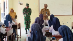 Babinsa dan Camat Bersinergi Sukseskan Program Makan Bergizi Gratis di Tonjong, Brebes