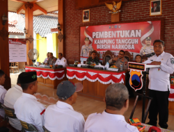 Kampung Tangguh Bersih Narkoba Dibentuk di Brebes, Desa Buaran Jadi Percontohan