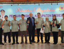 Ketua KOK Tonjong, Edi Riyanto SH, Optimis Tingkatkan Prestasi Olahraga Kecamatan Usai Pelantikan