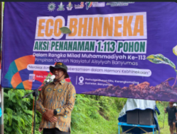 Ketua PDM Banyumas Ajak Warga Tanam Pohon sebagai Amal Saleh Ekologis