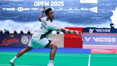 Masalah hamstring bikin Alwi Farhan gugur di awal Denmark Open 2025