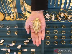 Tiga produk emas di Pegadaian hari ini lanjutkan tren kenaikan harga