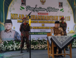 Gema Dakwah Berkemajuan PCM Ajibarang Menggema di Semarak Milad ke-113 Muhammadiyah