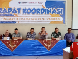 Rapat Koordinasi Lintas Sektoral Kecamatan Paguyangan Bahas Pelayanan Publik dan Antisipasi Bencana