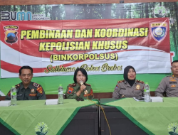 Perhutani KPH Pekalongan Barat dan Polres Brebes Gelar Binkorpolsus Tingkatkan Kapasitas Polhut