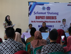 Bupati Brebes Resmikan Revitalisasi SMPN 2 Larangan, Serahkan PID dalam Rangka Program Beresi Sekolah