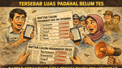 Dokumen dari Kantor Desa Beredar, Publik Pertanyakan Konsistensi Seleksi Perangkat Desa Bakulan