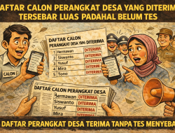 Dokumen dari Kantor Desa Beredar, Publik Pertanyakan Konsistensi Seleksi Perangkat Desa Bakulan