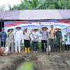 Wabup Brebes Hadiri Penanaman Jagung Serentak Bersama Polres, Dukung Swasembada Pangan
