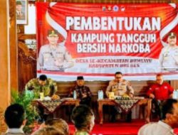 Bumiayu Perkuat Pertahanan: Launching Kampung Tangguh Bersih Narkoba & Deklarasi Anti-narkoba