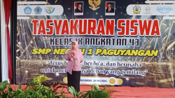 Tasyakuran dan Pelepasan 358 Siswa SMPN 1 Paguyangan Berlangsung Haru dan Meriah