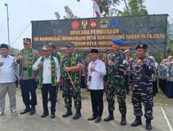 TMMD Sengkuyung Tahap III 2026 Resmi Dibuka di Desa Telaga, TNI dan Pemkab Brebes Perkuat Gotong Royong Bangun Desa