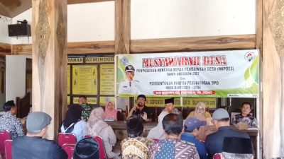 Musdes Wanatirta Diwarnai Perdebatan Soal Tim RKPDes, Anggaran Desa Terpangkas Jadi Sorotan