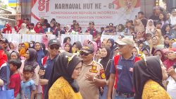 Karnaval HUT ke-81 RI di Kecamatan Tonjong Meriah, Kreativitas Warga Memukau Ribuan Penonton