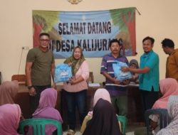 Pemdes Kalijurang Salurkan Bantuan Sembako WARDOYO kepada 55 KPM