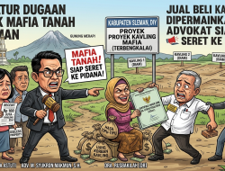 DUGAAN PRAKTIK MAFIA TANAH DI SLEMAN: Jual Beli Kavling Dipermainkan, Adv. M. Syukron Makmun Siap Seret Penjual dan Oknum Terkait ke Ranah Pidana!