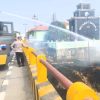 Api Membara di Bawah Jembatan Kaligangsa, Sat Samapta Polres Brebes Bergerak Cepat